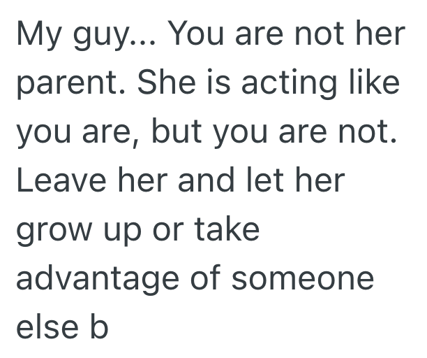 Screenshot 2025 06 17 at 1.09.47 PM He Doesnt Want His Girlfriend To Live With Him Anymore, But If He Kicks Her Out Shell End Up At A Homeless Shelter